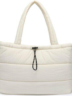 Puffer Tote Bag for Women